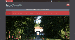 Desktop Screenshot of chateau-de-l-oiseliniere.com